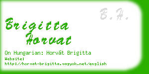 brigitta horvat business card
