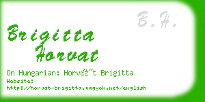 brigitta horvat business card